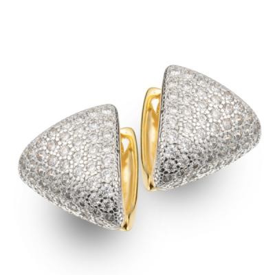 Pave Hinged Earring