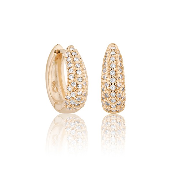 Pave Hoops, Beloved Medium