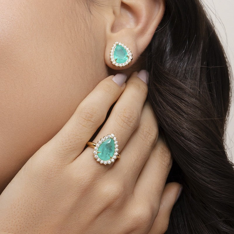 Radiant Turquoise Earrings