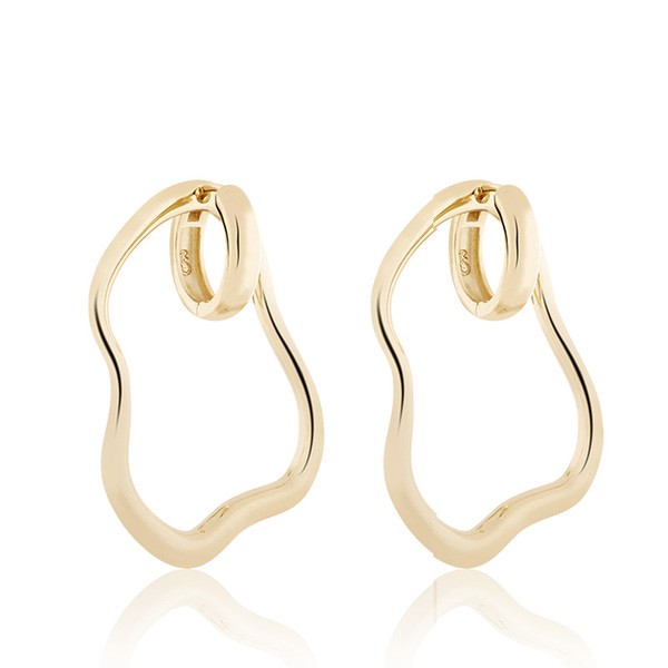 Radiant Hoop Earrings