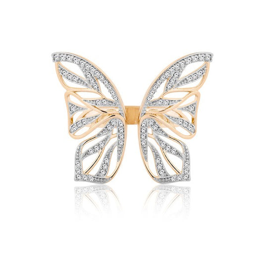 Awakening Butterfly Ring