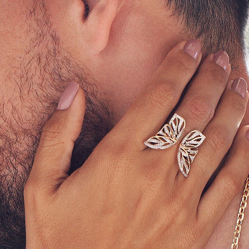 Awakening Butterfly Ring